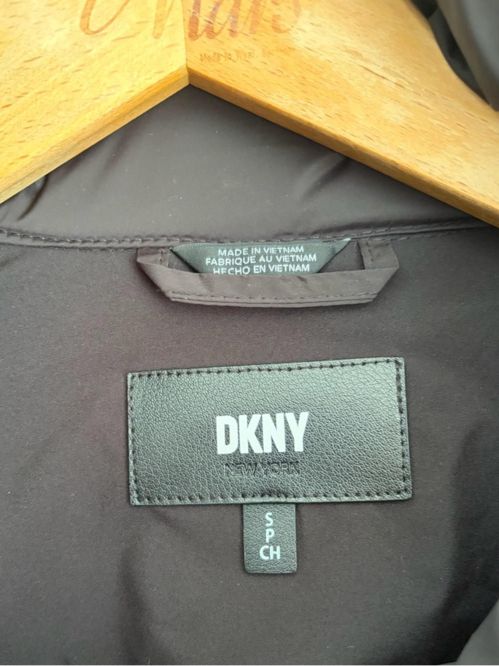DKNY - Quilted Longline Puffer Coat - Belted Waist - Size S - Picture 6 of 8